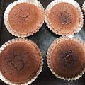 ちょこころね。。's cooksnap of when they made マフィン型でガトーショコラ.