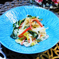 keiO3's cooksnap of when they made 大根・かにかま・わかめのマヨぽん和え.