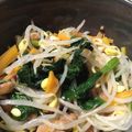 Kmam09's cooksnap of when they made ほうれん草と豆もやしの納豆和え.