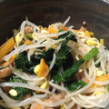 Kmam09's cooksnap of when they made ほうれん草と豆もやしの納豆和え.
