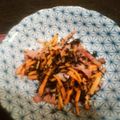アルカママ's cooksnap of when they made ひじきとにんじんとベーコンのバター炒め.