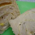 桃山いちご's cooksnap of when they made ハーブ＊コーン＊チーズの食パン.
