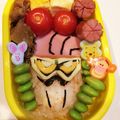 ☆Bちゃん☆'s cooksnap of when they made 仮面ライダー エグゼイド L2 キャラ弁.