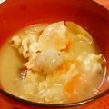 〜みみ〜's cooksnap of when they made コロコロ野菜の豚汁.