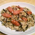 momo634's cooksnap of when they made おさむにぃ大根の葉と蘇刈ニンニクの焼き飯.