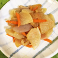 蒼の雫sp's cooksnap of when they made 大根とにんじんとしょうがの炒め煮.