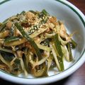 ＪＵＮＷ's cooksnap of when they made お酒のつまみに！茎わかめと鮭のゴマ炒め.