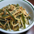 ＪＵＮＷ's cooksnap of when they made お酒のつまみに！茎わかめと鮭のゴマ炒め.