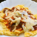 スタイリッシュママ's cooksnap of when they made 簡単炒り卵チーズ&ソース.