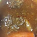 さたーたん's cooksnap of when they made お湯だけで、牛スジの下処理.
