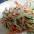 せつまる's cooksnap of when they made にんじんきゅうりのシャキシャキツナサラダ.