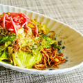 kebeibiko's cooksnap of when they made 製麺所が教える！乾麺で簡単本格焼きそば.