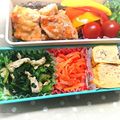 ぎんmama。's cooksnap of when they made 菜の花(青菜)と油揚げの辛子和え☆.