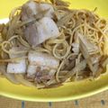 67luna's cooksnap of when they made ごぼうと豚バラ肉の和風パスタ♪.