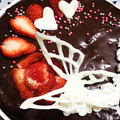 み一ちあ's cooksnap of when they made いちごのバラの切り方　飾り切り.