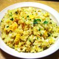 ゆうジュニア's cooksnap of when they made ♬我が家のカレーチャーハン♬.