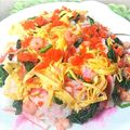 ぎんmama。's cooksnap of when they made 時短♪簡単♪春爛漫♪菜の花ちらし寿司.