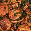 はなちー亭's cooksnap of when they made 鳥ひき肉のおからヘルシーハンバーグ♡.