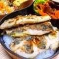 よし156's cooksnap of when they made ★鯵の梅パセリ(大葉)焼き★.