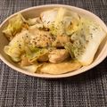 まーちゃろう's cooksnap of when they made キャベツと鶏胸肉炒め♪レモンバターソース.