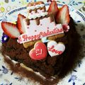 sara1213's cooksnap of when they made 悪魔の生チョコケーキ＊失敗生チョコ救済に.