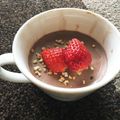 yuki7mizu's cooksnap of when they made ☆トロトロ・チョコレートプリン☆.