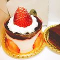 mommom872's cooksnap of when they made 彩り綺麗！　イチゴムースケーキ.