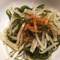 ＊にょにょん＊'s cooksnap of when they made もやしと昆布のピリ辛和え.