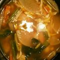 大量キューブ's cooksnap of when they made あっさりおかずスープ♪簡単！鶏つくね汁.