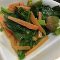 ぱんぱかパンケーキ's cooksnap of when they made ホウレン草のピーナッツバター和え.