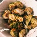 ゆかっち230's cooksnap of when they made ♫里芋の青のりチーズ焼き♫.