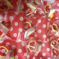 苺じゃけん's cooksnap of when they made 友チョコに！チョコリング.