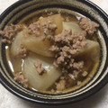 クックI6NLMD☆'s cooksnap of when they made 蕪と鶏そぼろのたいたん♪.