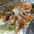 イエローバード's cooksnap of when they made 低カロリー☆鶏ささ身のホイル焼き.