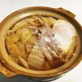 kudomegu's cooksnap of when they made 白菜と油あげのシンプルみそ煮込みうどん.