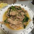 まちょきちくん's cooksnap of when they made 簡単おかず☆豆苗と豚肉の炒め物.