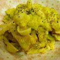 由芽15's cooksnap of when they made カボチャとベーコンのクリームペンネ.