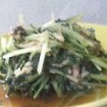 たーちゃんまま's cooksnap of when they made サラダの残りが変身！水菜の和風ツナ煮.