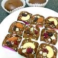 とたち's cooksnap of when they made ドライフルーツとナッツの板チョコ.