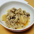 笑ケルン's cooksnap of when they made 味しみておいし☆豚と大根の煮物.