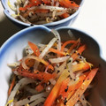 ちづりんも's cooksnap of when they made 簡単スグ出来！もやしと人参のゆかり和え.