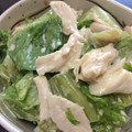☆sinnkuro★'s cooksnap of when they made レタスとささみの辛子マヨサラダ.