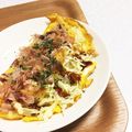 takamori's cooksnap of when they made キャベツのとん平焼.