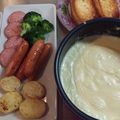 ☆かぐや姫☆'s cooksnap of when they made ☺子供も食べやすい簡単チーズフォンデュ☺.