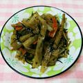 ＊れいぴん＊'s cooksnap of when they made 少し手間かけ＊ヒジキ入り＊キンピラごぼう.