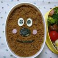 ケロらぶ's cooksnap of when they made ★チーズだワン♬∪o・ܫ・o∪キャラ弁★.
