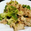 ぽむち。♪'s cooksnap of when they made ブロッコリーと豚こまの醤油マヨ炒め.