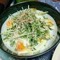 nappe15's cooksnap of when they made 簡単☆ツナと卵と水菜のサラダ♪.