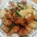 蜜茄子's cooksnap of when they made 鶏と長芋のバター醤油炒め.