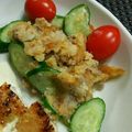 M130018's cooksnap of when they made 余ったコロッケをリメイク！ポテトサラダ.